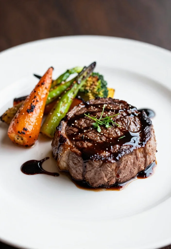 16 Bottom Round Steak Recipes: Easy Savory Plates - 15. Bottom Round Steak with Balsamic Glaze 1