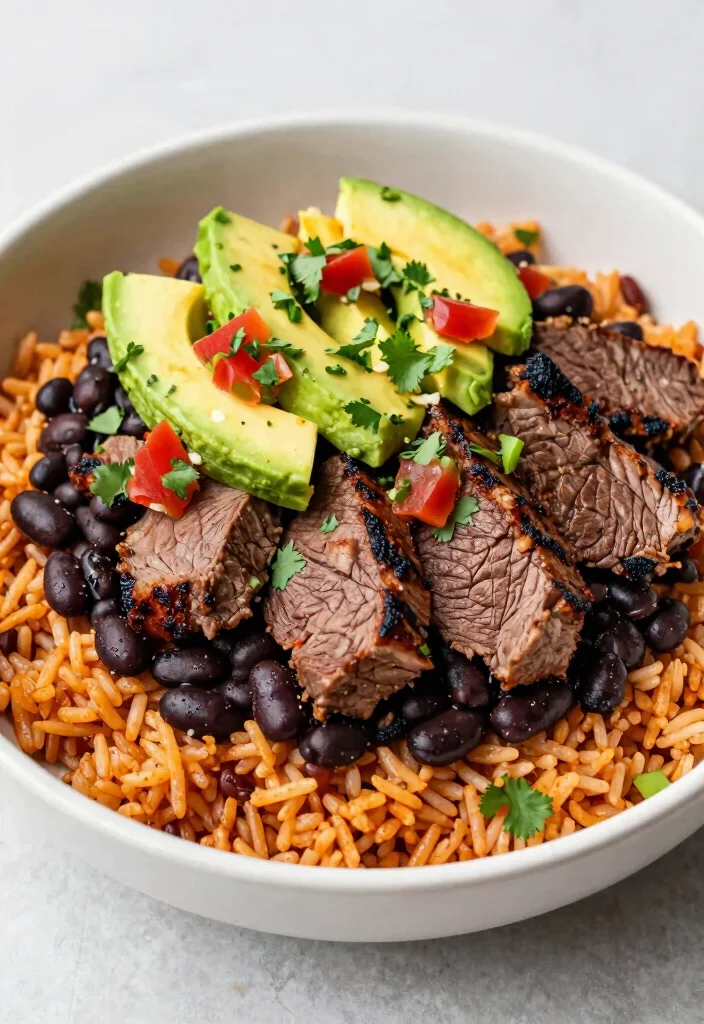 16 Bottom Round Steak Recipes: Easy Savory Plates - 16. Bottom Round Steak Burrito Bowls 1