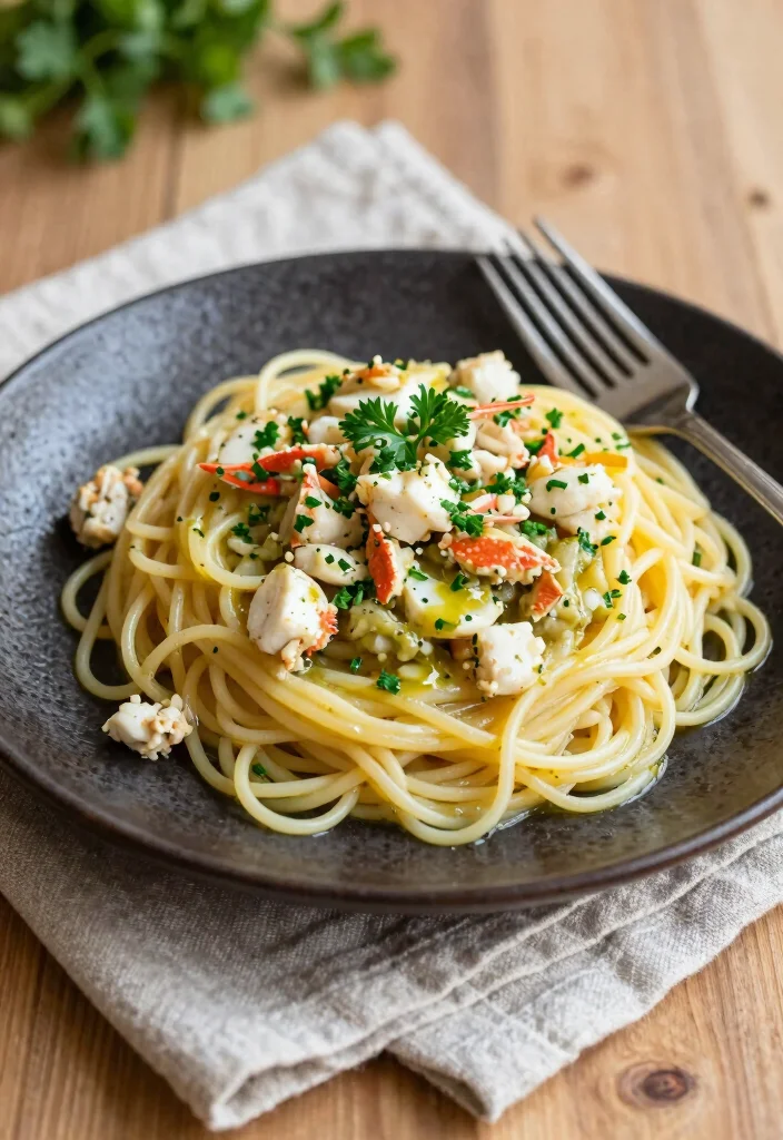 16 Canned Crab Meat Recipes for Easy Budget Seafood - 3. Crab Pasta 1
