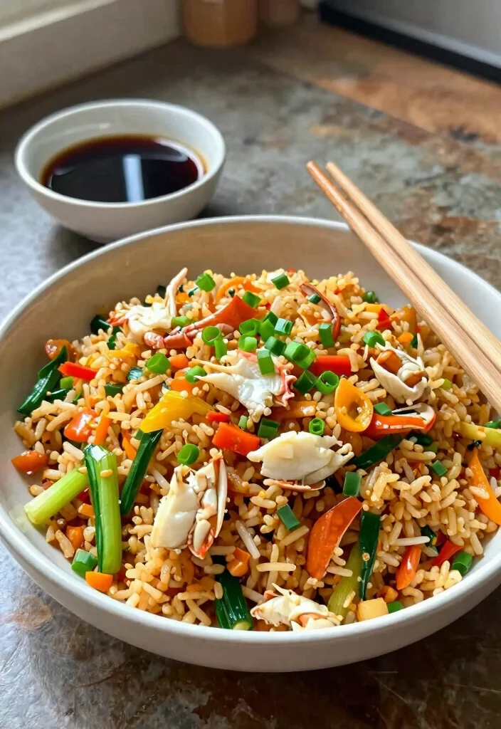 16 Canned Crab Meat Recipes for Easy Budget Seafood - 8. Crab Fried Rice 1
