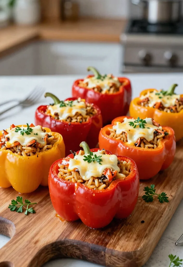 16 Canned Crab Meat Recipes for Easy Budget Seafood - 9. Crab Stuffed Peppers 1