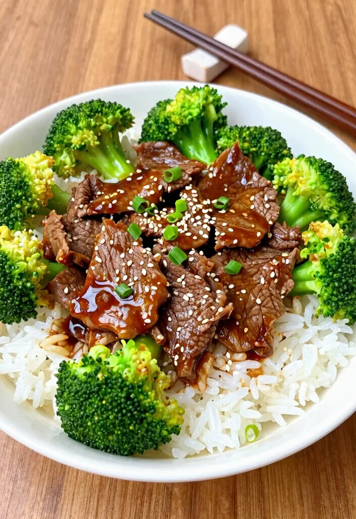 16 Crock Pot Steak Recipes Set and Forget Dinners - 3. Hearty Beef and Broccoli 1