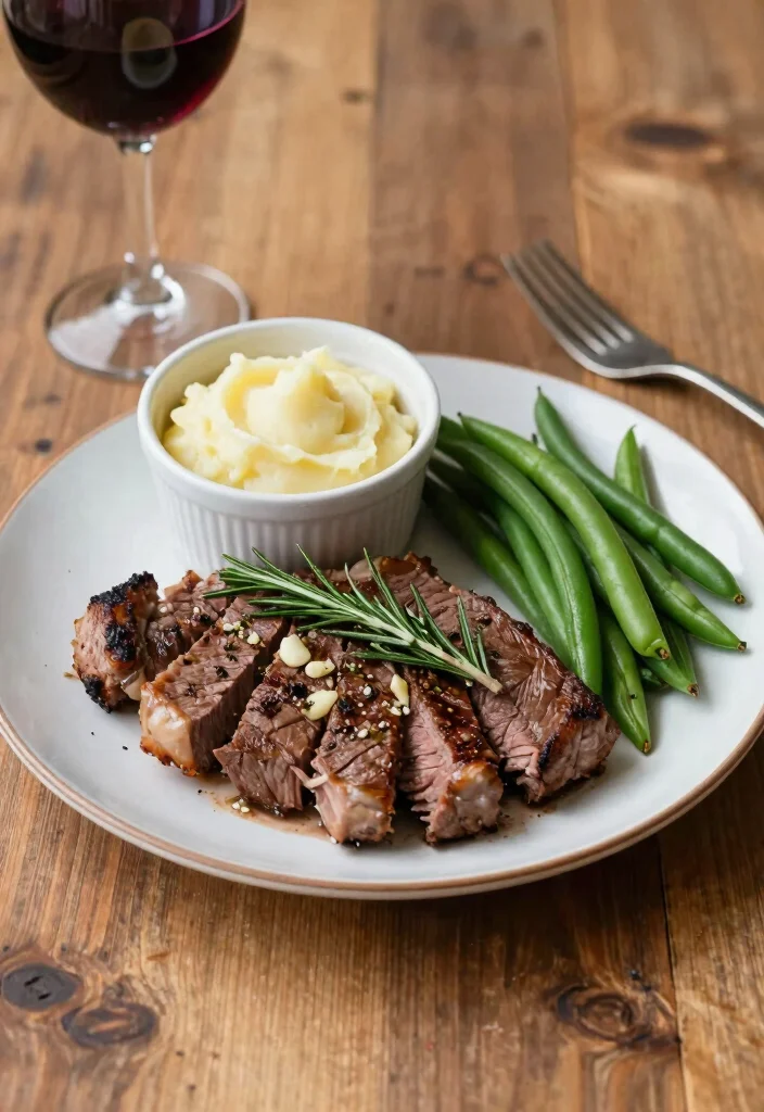 16 Flank Steak Recipes Crock Pot: Bold Beef Flavor for Busy Families - 1. Classic Slow Cooker Flank Steak with Garlic and Herbs 1