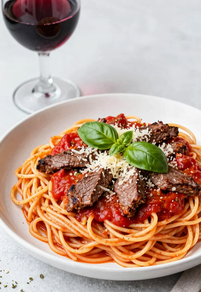 16 Flank Steak Recipes Crock Pot: Bold Beef Flavor for Busy Families - 5. Italian Flank Steak with Tomato Sauce 1