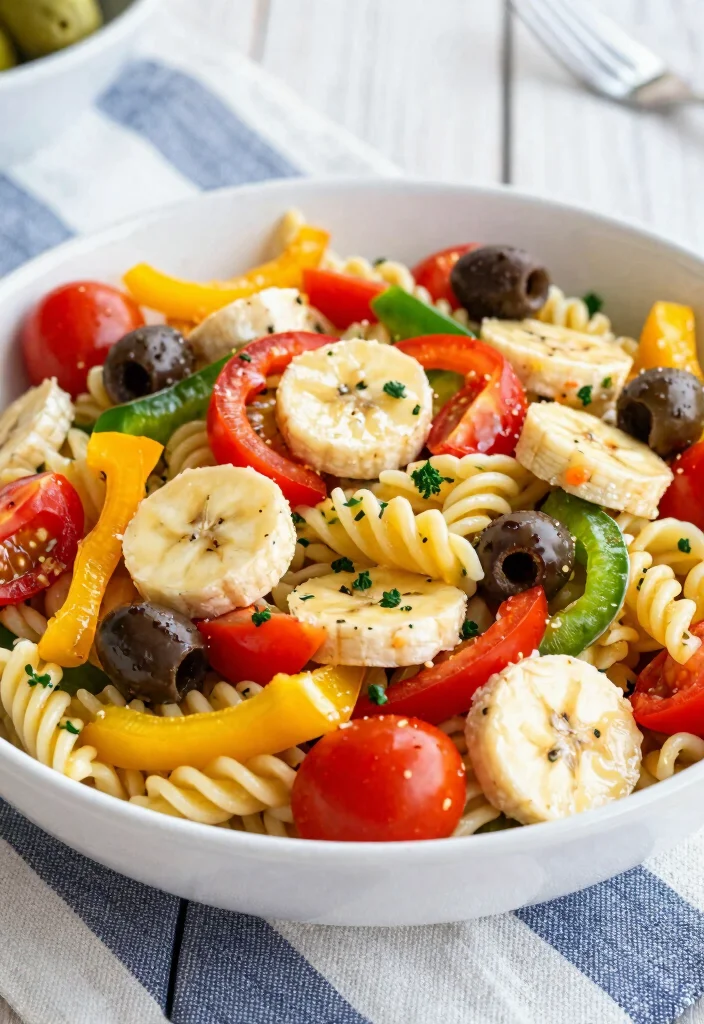 17 Banana Pepper Canning Recipes Tangy Pantry Staples - 14. Banana Pepper Pasta Salad 1