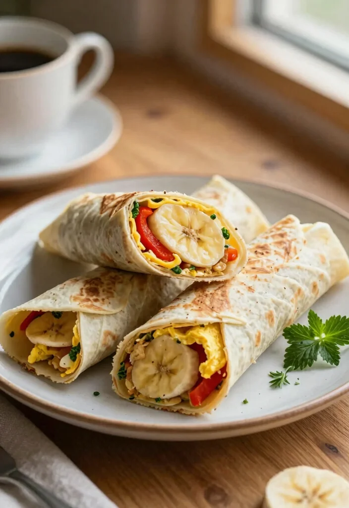 17 Banana Pepper Canning Recipes Tangy Pantry Staples - 15. Banana Pepper and Egg Breakfast Wraps 1