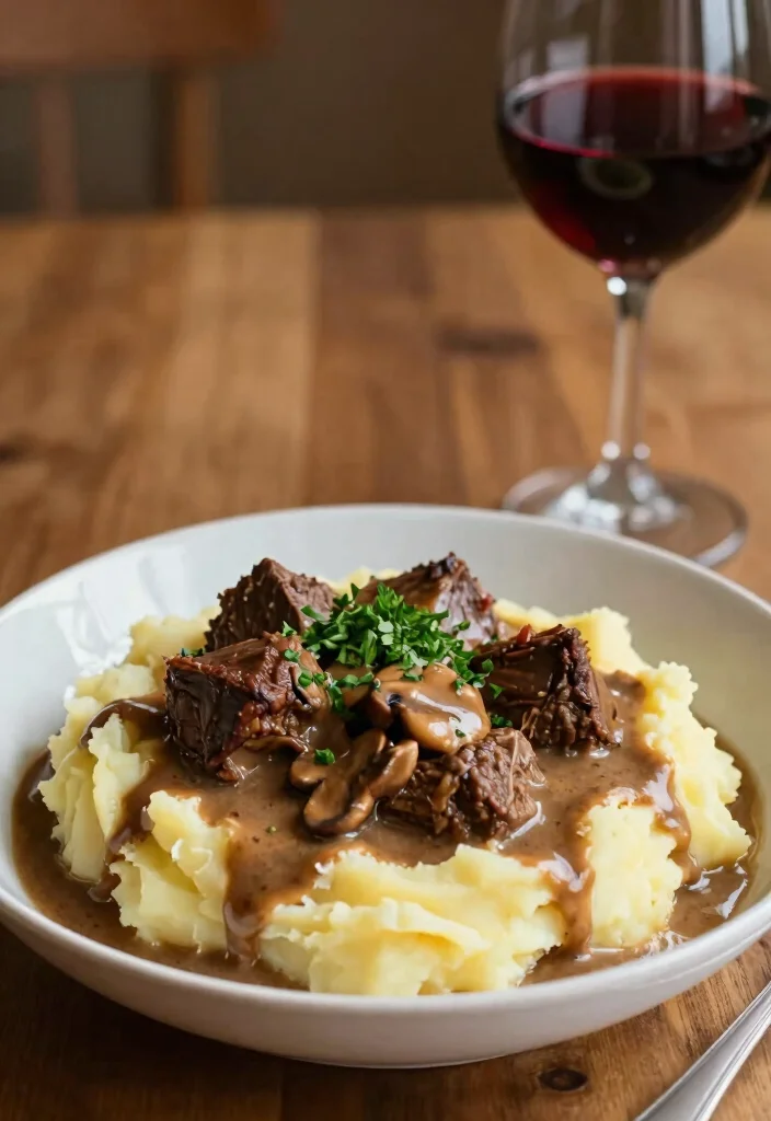 17 Chuck Roast Recipes Instant Pot Fast Comfort Meals - 7. Instant Pot Chuck Roast with Mushroom Gravy 1