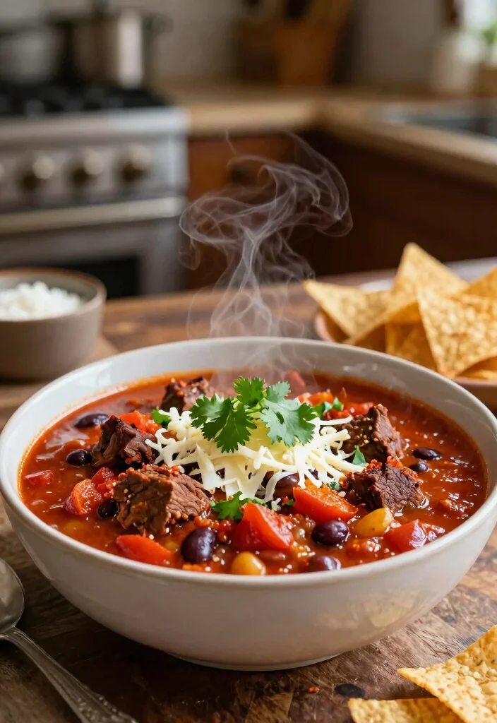 17 Eye of Round Roast Recipes: Lean, Budget-Friendly Roasts - 14. Spicy Eye of Round Roast Chili 1