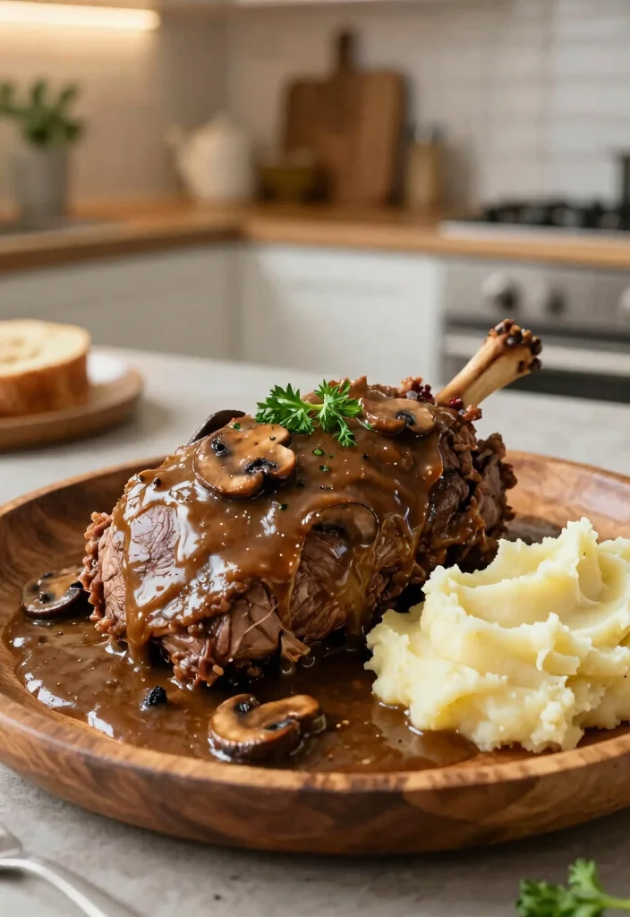 17 Eye of Round Roast Recipes: Lean, Budget-Friendly Roasts - 7. Eye of Round Roast with Mushroom Gravy 1