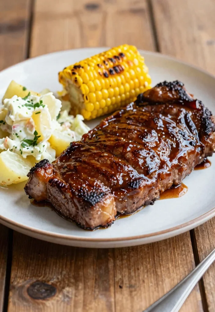 17 Flat Iron Steak Recipes Tender Grill Ready Cuts - 15. Bourbon-Glazed Flat Iron Steak 1