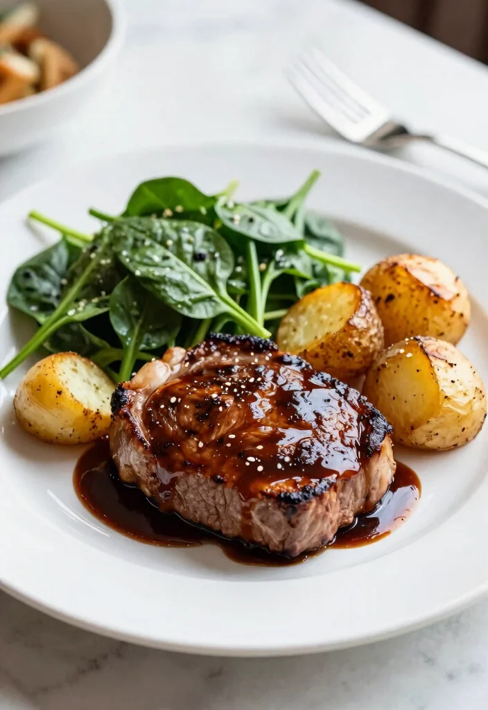 17 Flat Iron Steak Recipes Tender Grill Ready Cuts - 5. Balsamic Glazed Flat Iron Steak 1