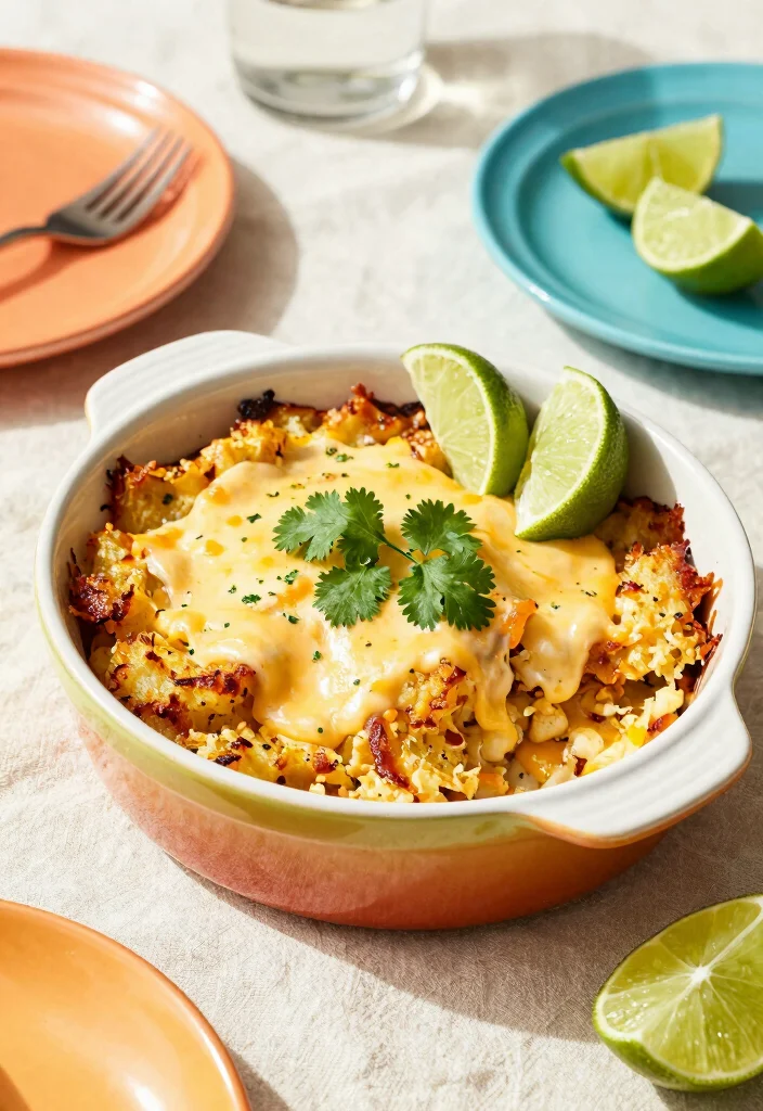 17 Hash Brown Casserole Recipes Cheesy Crowd Pleasers - 13. Cilantro Lime Hash Brown Casserole 1