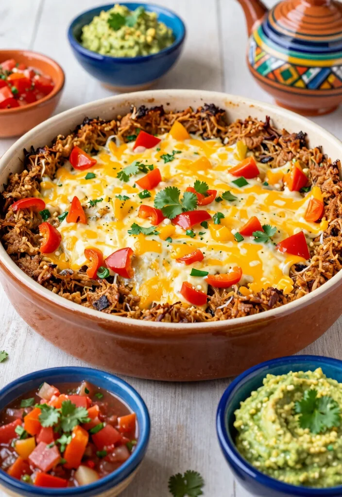 17 Hash Brown Casserole Recipes Cheesy Crowd Pleasers - 3. Southwest Veggie Hash Brown Casserole 1