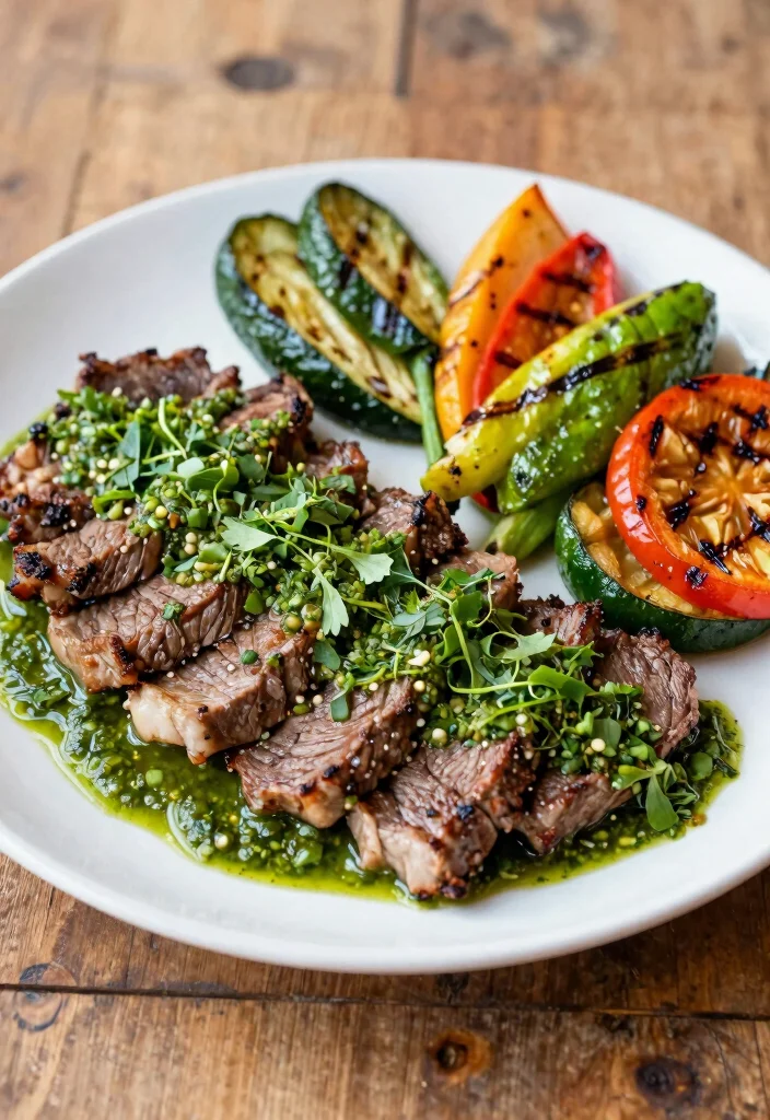 18 Cast Iron Steak Recipes Perfect Crust at Home - 3. Chimichurri Flank Steak 1