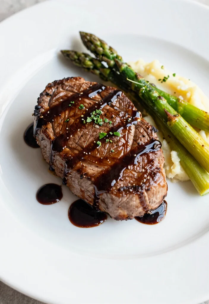 18 Cast Iron Steak Recipes Perfect Crust at Home - 6. Balsamic Glazed Filet Mignon 1