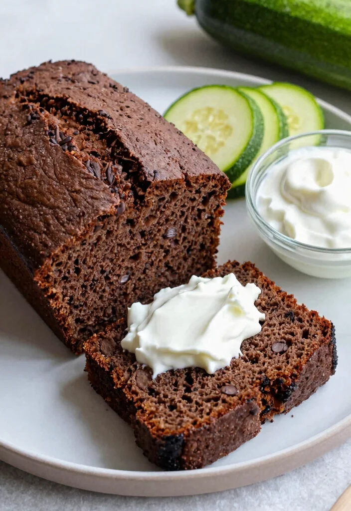 18 Chocolate Zucchini Bread Recipes: Moist Chocolatey Loaves - 13. Chocolate Zucchini Bread with Greek Yogurt 1