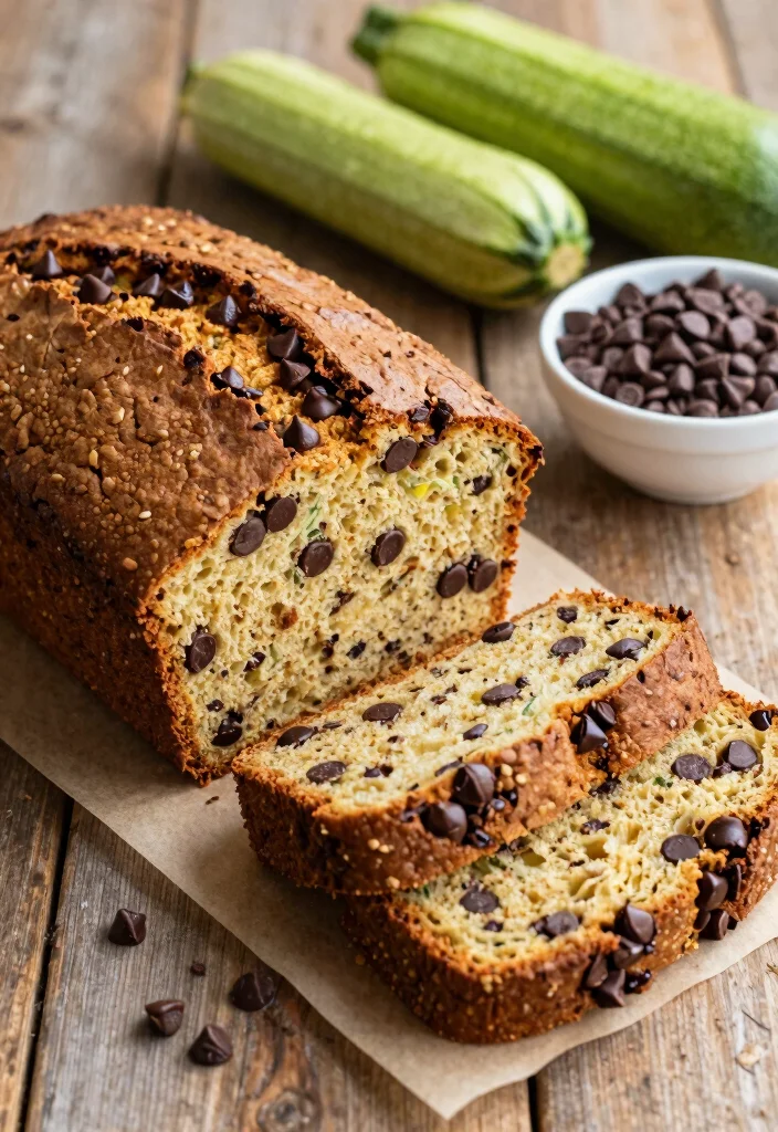 18 Chocolate Zucchini Bread Recipes: Moist Chocolatey Loaves - 4. Chocolate Chip Zucchini Bread 1