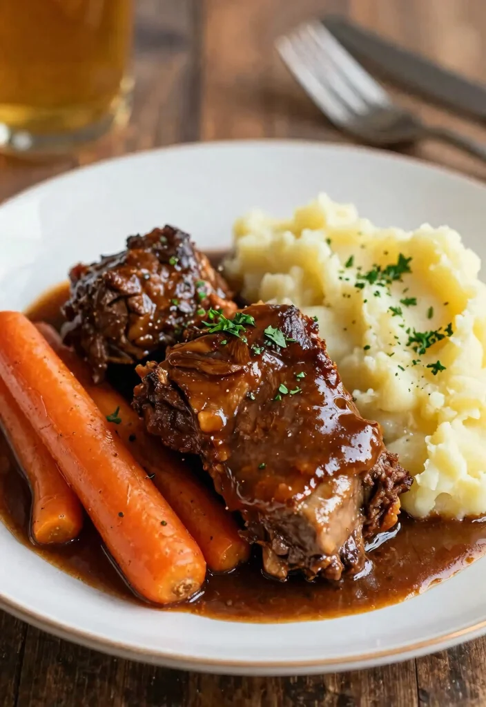 18 Chuck Roast Recipes Dutch Oven: Rich Slow Braised Beef - 11. Beer Braised Chuck Roast 1