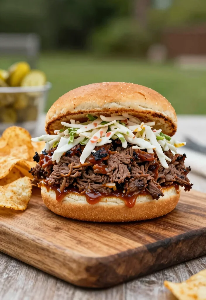 18 Chuck Roast Recipes Dutch Oven: Rich Slow Braised Beef - 4. BBQ Chuck Roast Sandwiches 1