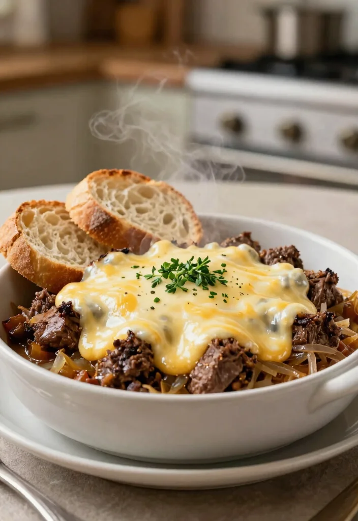 18 Chuck Roast Recipes Dutch Oven: Rich Slow Braised Beef - 6. French Onion Chuck Roast 1