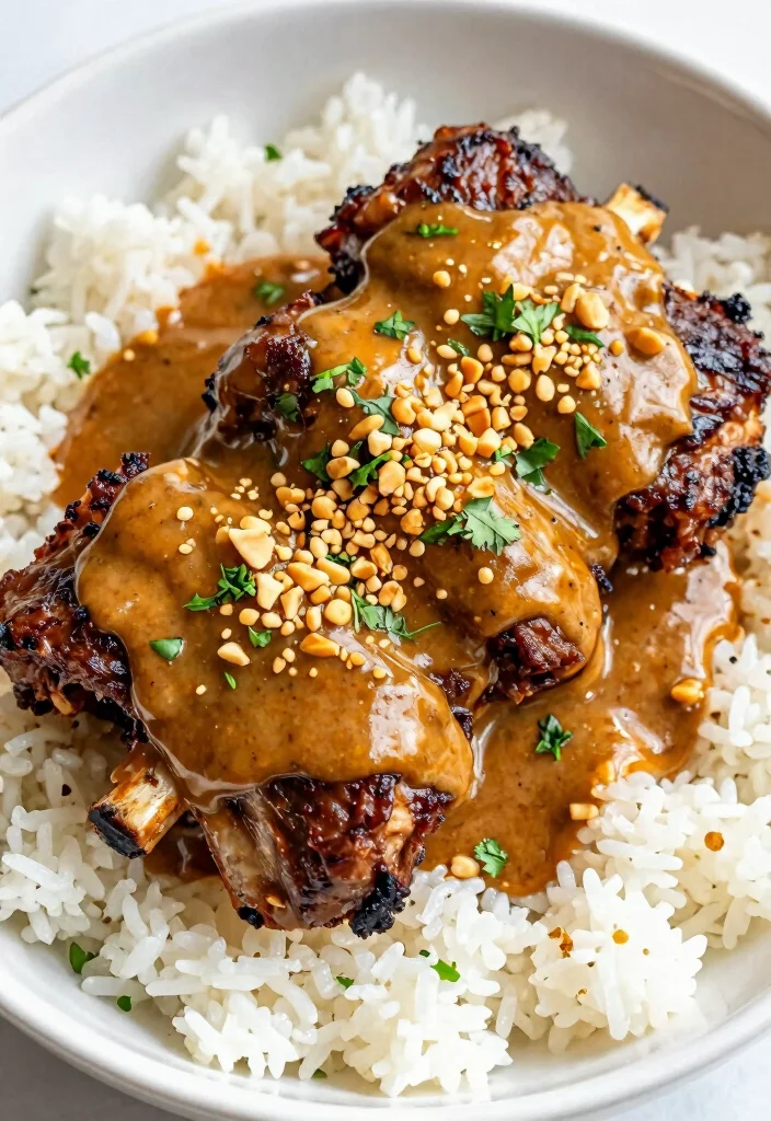 18 Cross Rib Roast Recipes Flavor Packed Beef Dinners - 15. Cross Rib Roast in Spicy Peanut Sauce 1