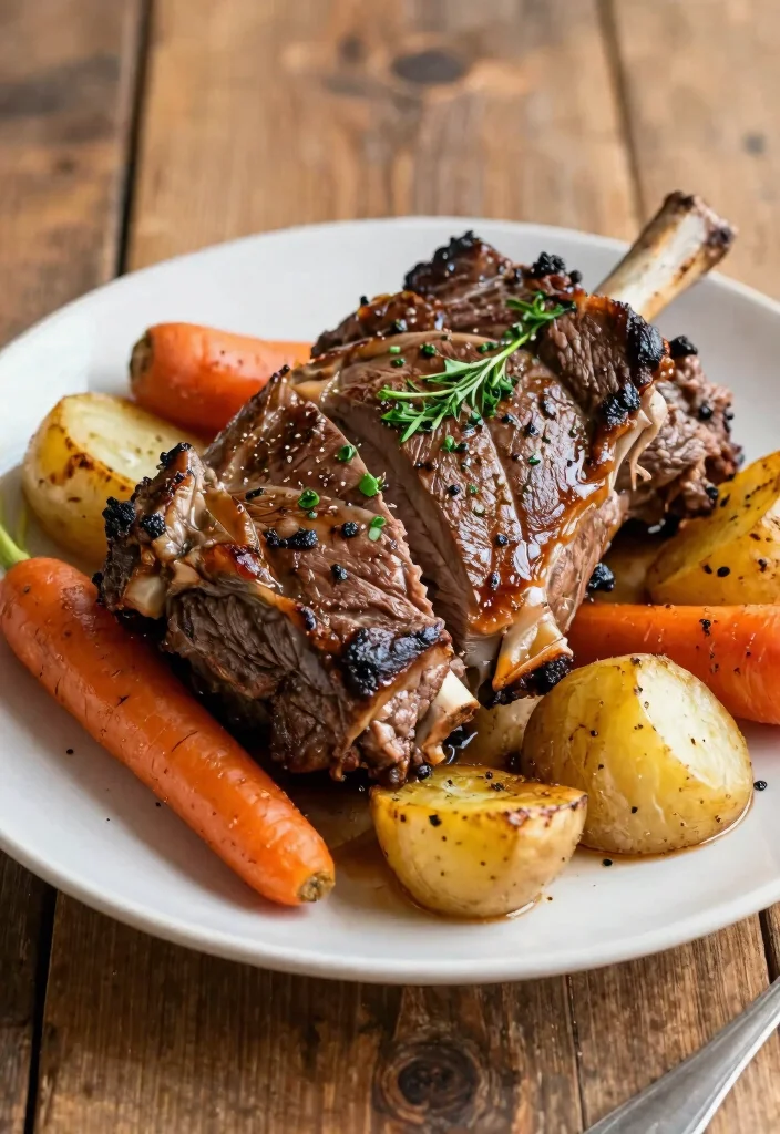 18 Cross Rib Roast Recipes Flavor Packed Beef Dinners - 3. Savory Cross Rib Roast with Root Vegetables 1