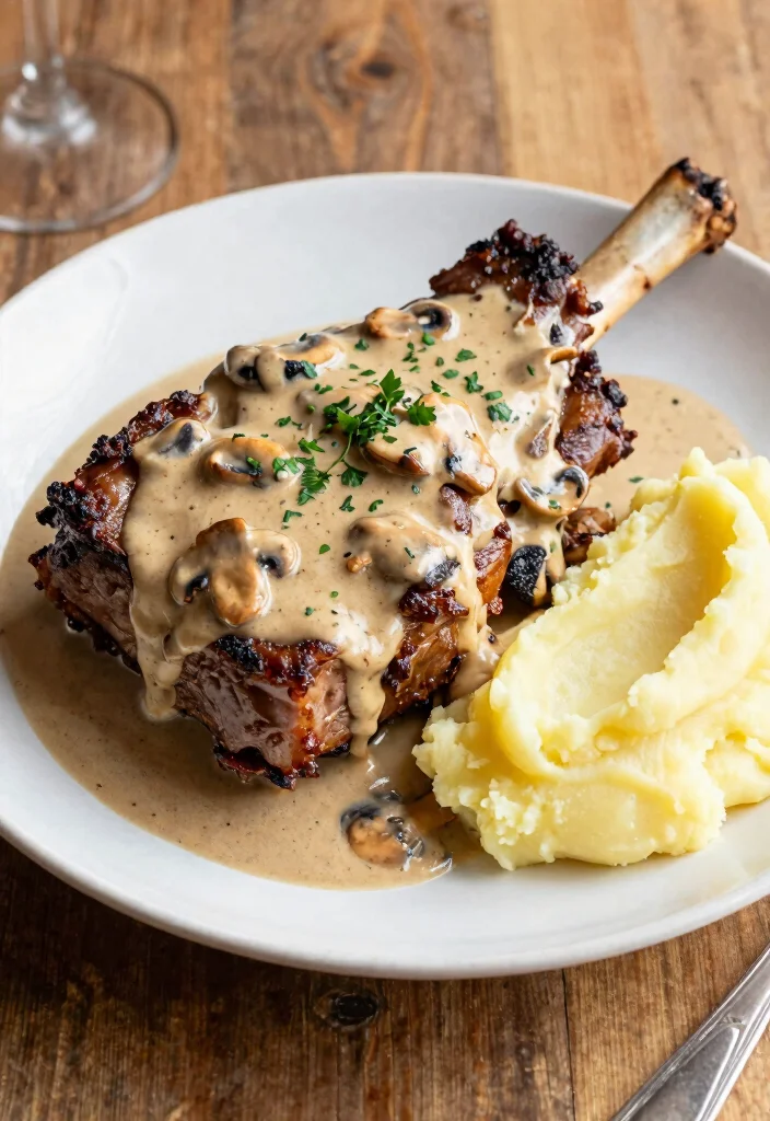 18 Cross Rib Roast Recipes Flavor Packed Beef Dinners - 5. Cross Rib Roast with Mushroom Gravy 1