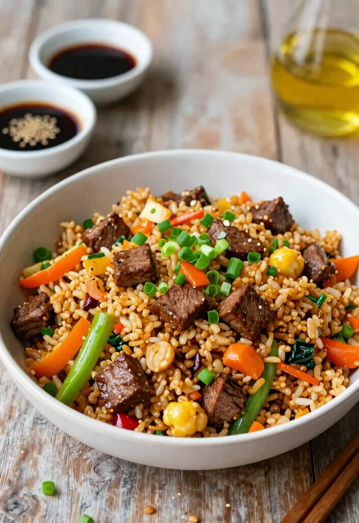 18 Cube Steak Crock Pot Recipes Comfort Food Classics - 18. Cube Steak Fried Rice 1