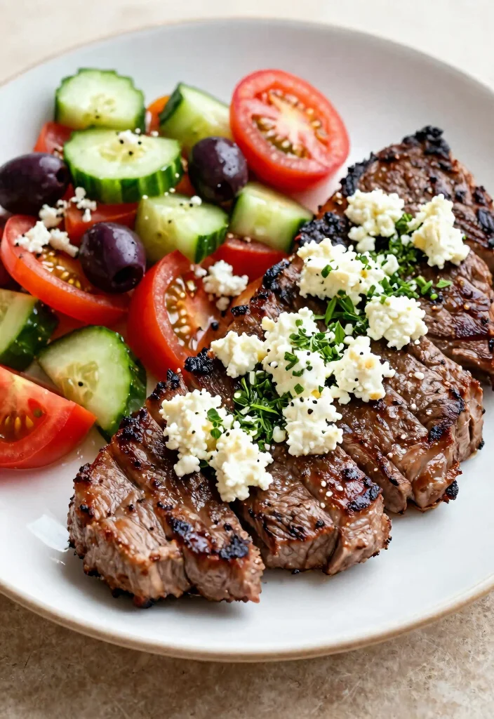 18 Flank Steak Recipes Oven Juicy Marinated Results - 7. Mediterranean Flank Steak with Feta 1
