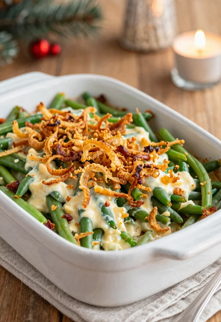 18 Green Bean Casserole Recipes: Classic Holiday Favorites - 1. Classic Vegan Green Bean Casserole 1