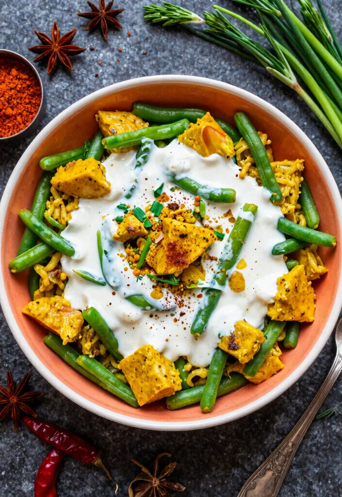 18 Green Bean Casserole Recipes: Classic Holiday Favorites - 13. Curry Vegan Green Bean Casserole 1