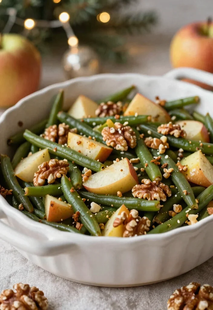 18 Green Bean Casserole Recipes: Classic Holiday Favorites - 14. Apple Walnut Vegan Green Bean Casserole 1