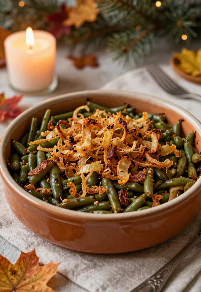 18 Green Bean Casserole Recipes: Classic Holiday Favorites - 5. Smoky Vegan Green Bean Casserole 1