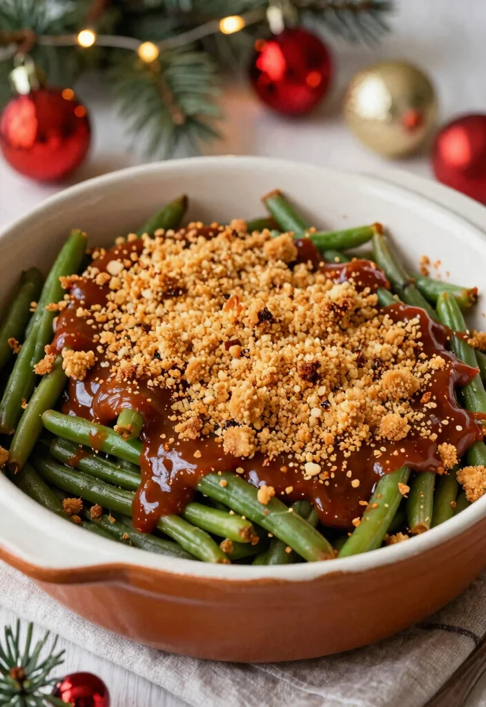 18 Green Bean Casserole Recipes: Classic Holiday Favorites - 9. BBQ Vegan Green Bean Casserole 1