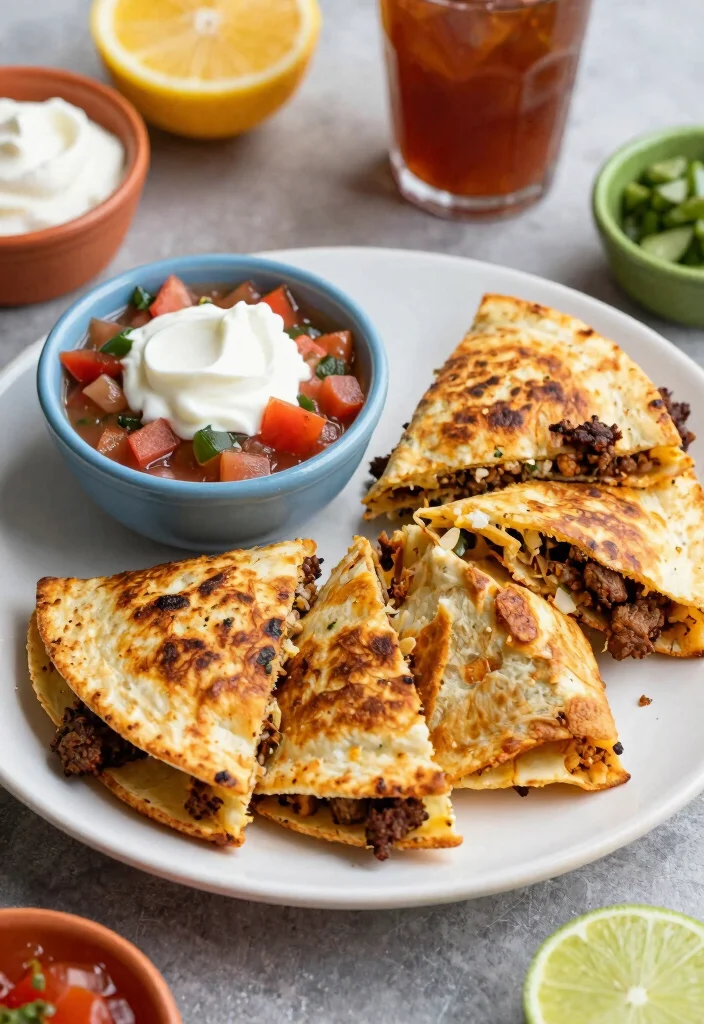 18 Ground Deer Meat Recipes: Lean Hearty Meals - 16. Venison Quesadillas 1