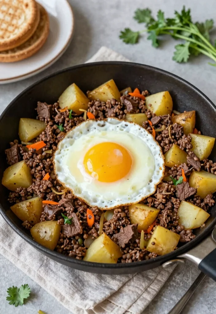 18 Ground Deer Meat Recipes: Lean Hearty Meals - 6. Venison Breakfast Hash 1