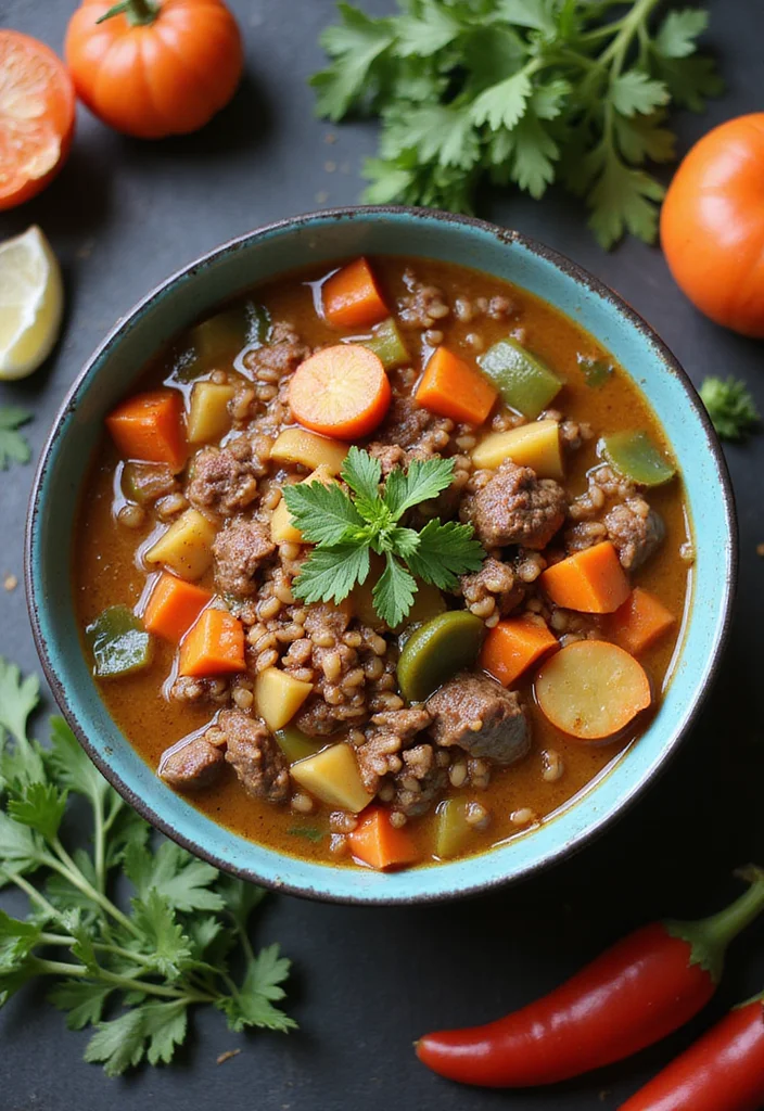 12 Beef Barley Soup In Crockpot Ideas That Make Dinner So Much Easier - 9. Veggie-Loaded Beef Barley Soup 1