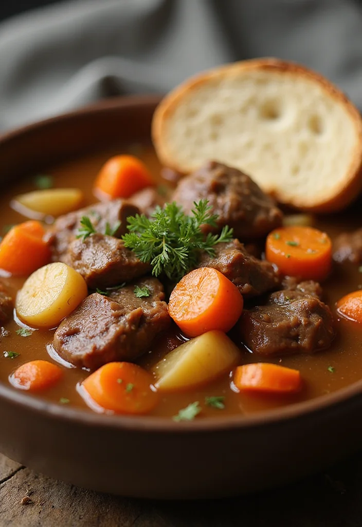 12 Beef Bottom Round Roast Recipes Crockpot Recipes That Taste Incredible - 1. Classic Crockpot Beef Stew 1