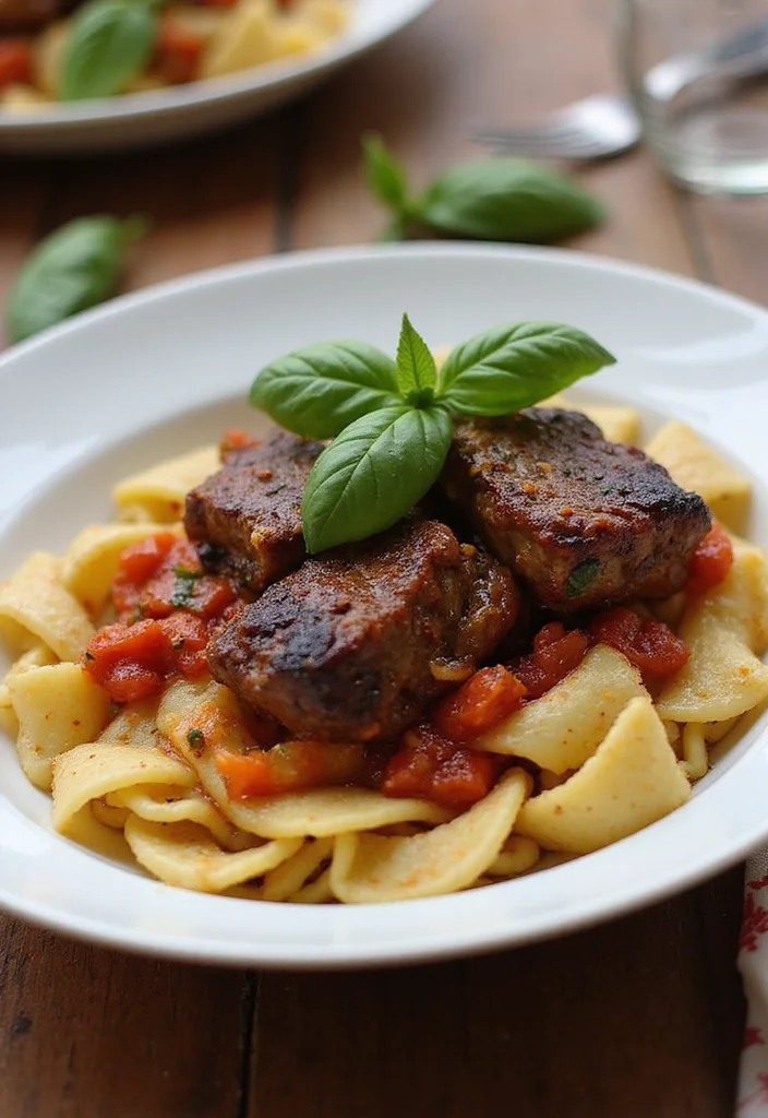 12 Braised Beef Short Ribs Dutch Ovens Ideas That Make Dinner So Much Easier - 4. Tomato Basil Braised Short Ribs 1