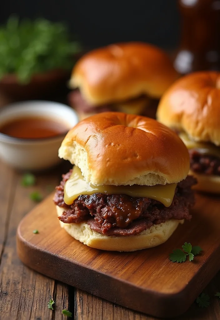 12 Fast & Flavorful Roast Beef Sliders Hawaiian Rolls Au Jus Recipes To Cook This Week - 1. Classic Roast Beef Slider with Au Jus 1
