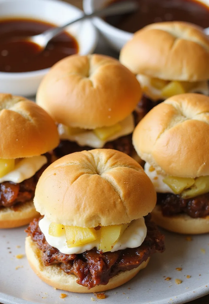 12 Fast & Flavorful Roast Beef Sliders Hawaiian Rolls Au Jus Recipes To Cook This Week - 6. Teriyaki Roast Beef Sliders 1