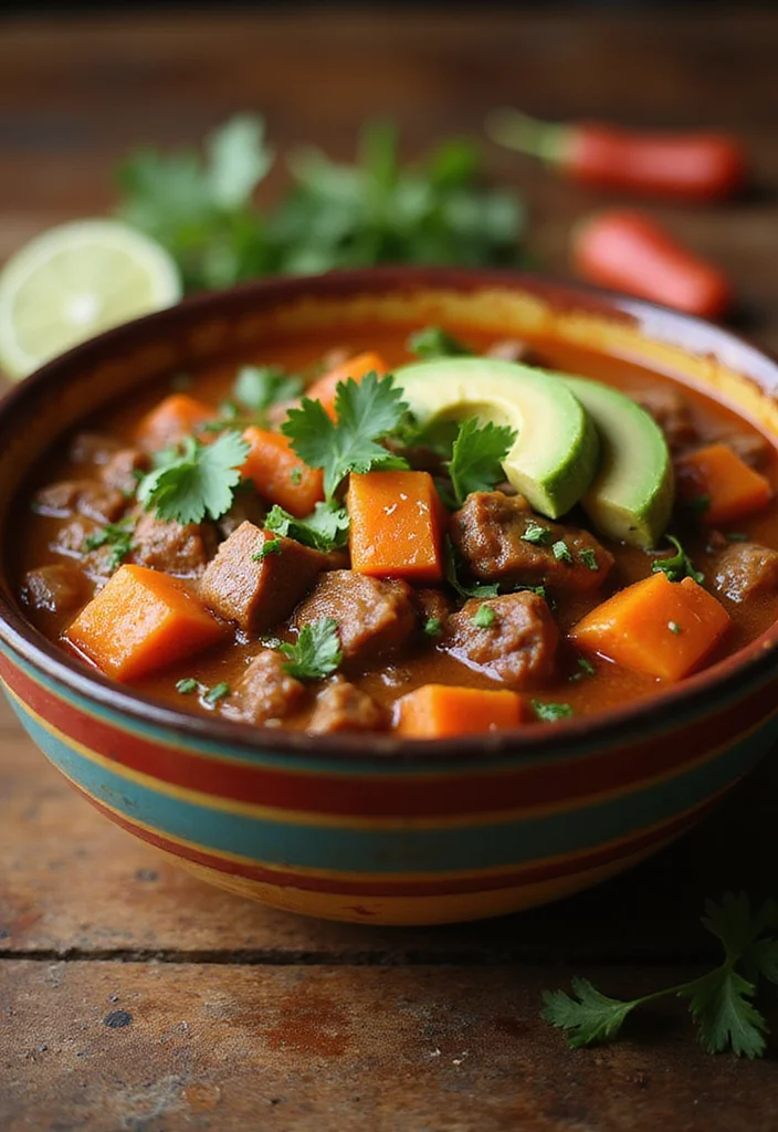 12 Fast & Flavorful Slow Cooker Beef Stew Meat Recipes To Cook This Week - 8. Tex-Mex Beef Stew 1