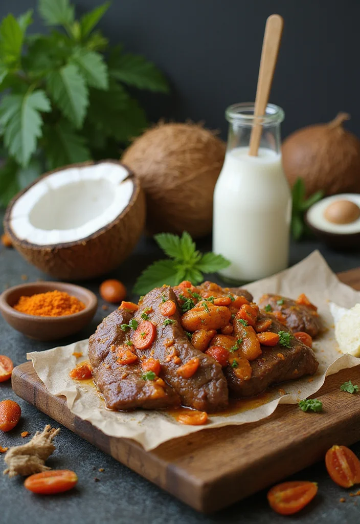 12 Genius Ways To Use Beef Marinade Tenderizer Tonight - 12. Curry Coconut Marinade 1
