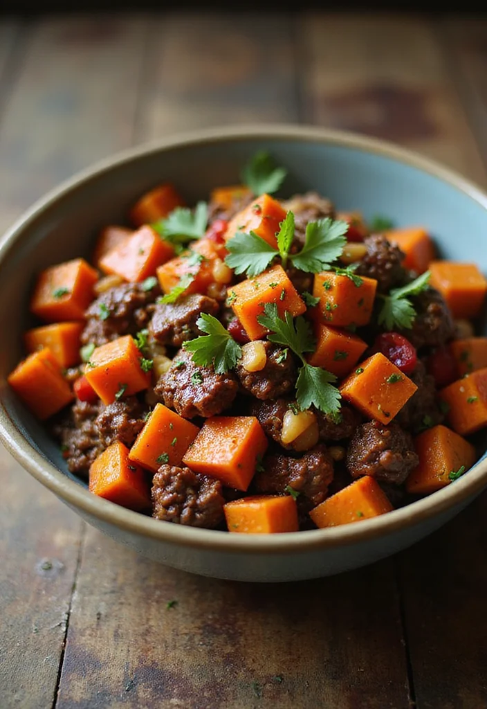 12 Ground Beef Sweet Potato Bowl Recipes That Taste Incredible - 5. BBQ Ground Beef Sweet Potato Bowl 1