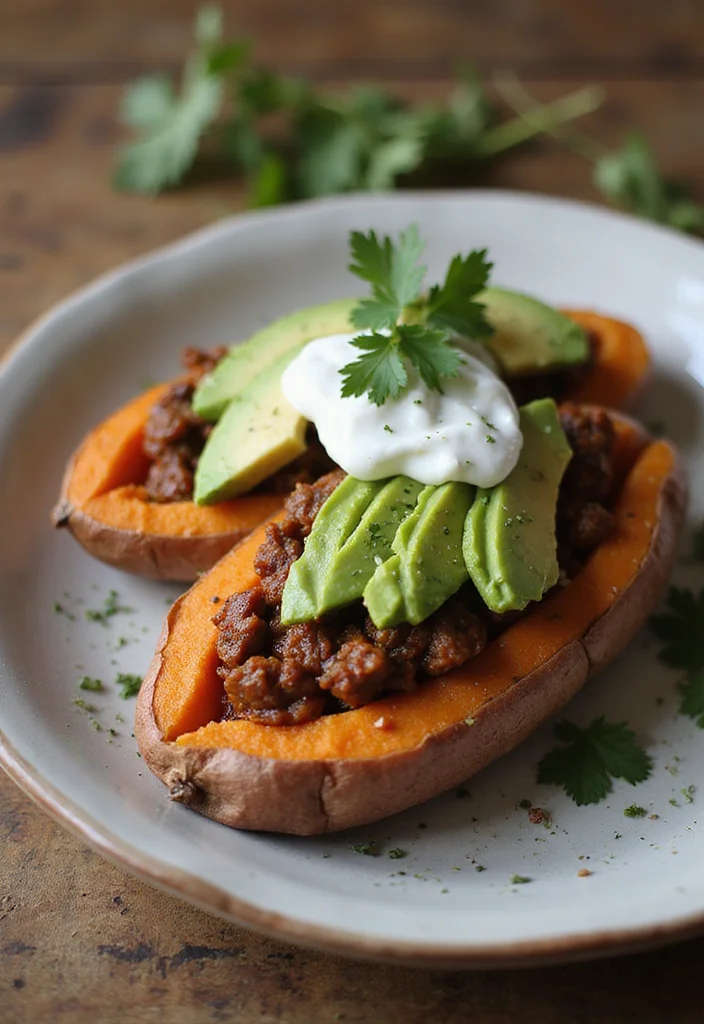 12 Underrated Beef Chorizo Recipes Worth Making - 2. Beef Chorizo Stuffed Sweet Potatoes 1