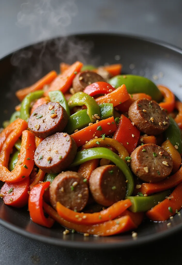 12 Underrated Beef Chorizo Recipes Worth Making - 8. Chorizo and Bell Pepper Stir-Fry 1