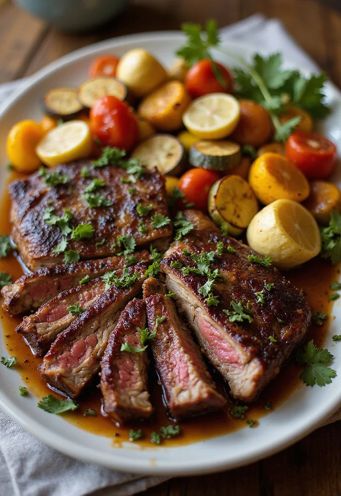 13 Fast & Flavorful Boneless Beef Short Ribs Recipes To Cook This Week - 11. Boneless Beef Short Ribs with Roasted Vegetables 1