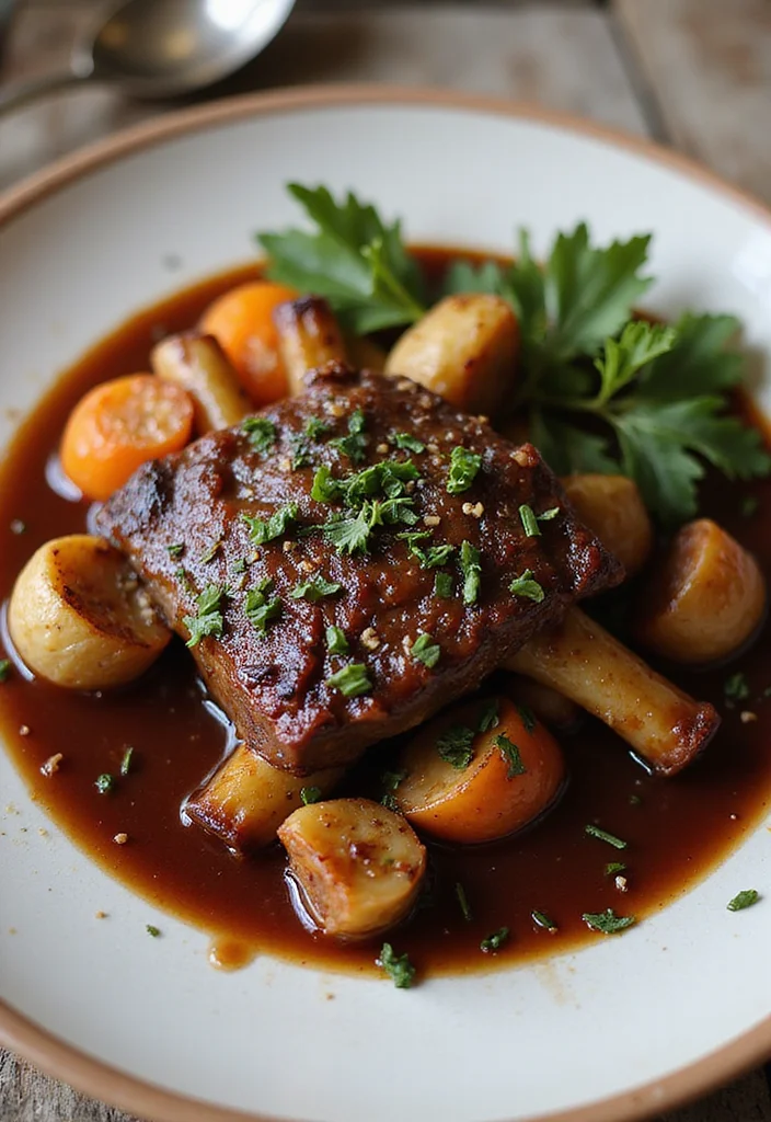 13 Fast & Flavorful Boneless Beef Short Ribs Recipes To Cook This Week - 3. Red Wine Braised Boneless Beef Short Ribs 1
