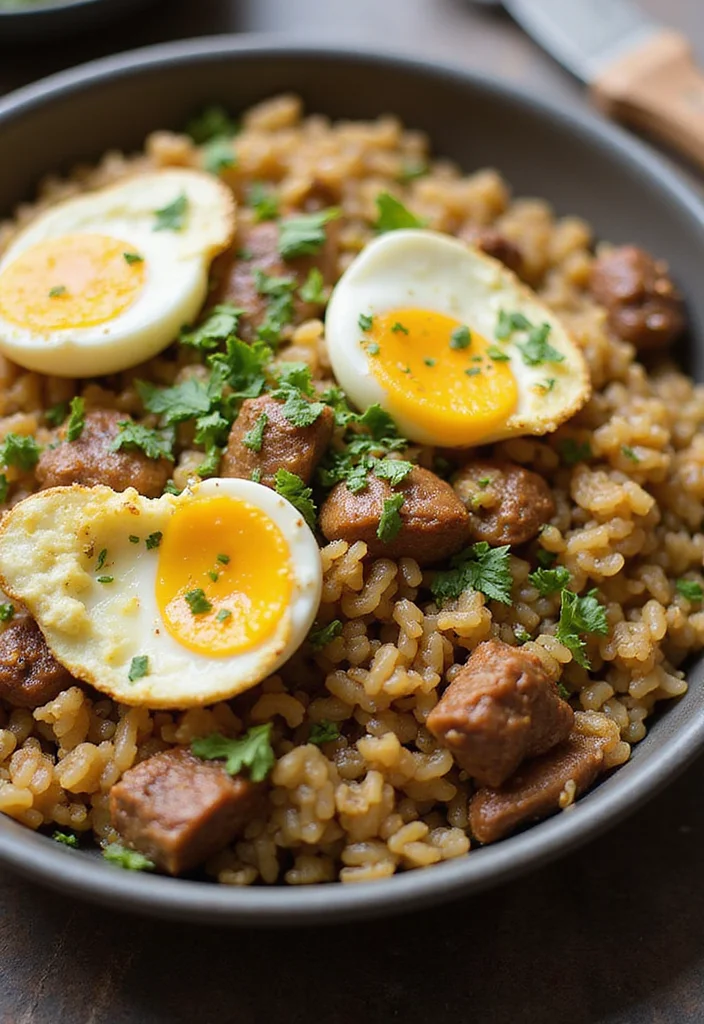 14 Beef Fried Rice With Egg Meals Perfect For Weeknight Cooking - 8. Garlic Butter Beef Fried Rice with Egg 1