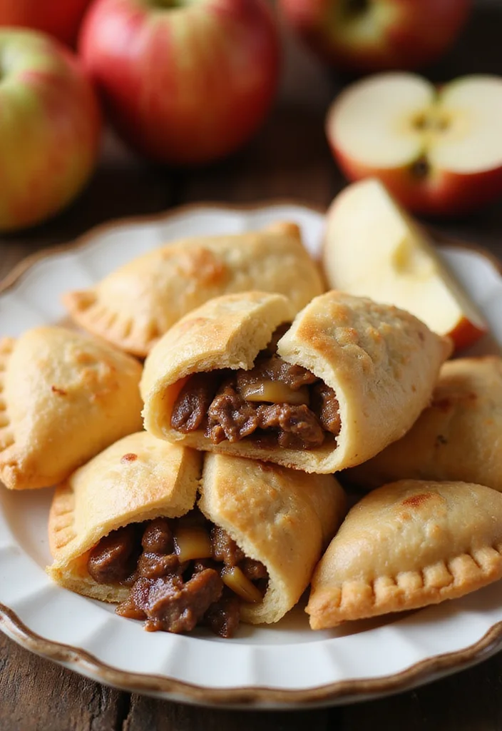 14 Beef Hand Pies Recipes Packed With Big Flavor - 13. Beef and Apple Hand Pies 1